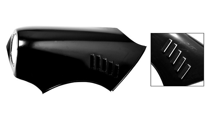 Mini Competition Front Wing With Louvres Lh Only Magnum Classic